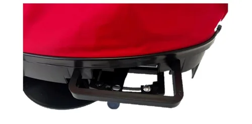 Miniatura 6 de EarthWay 2750 25 libras Bolsa sembradora/abonadora de nylon con cómoda correa cruzada para el hombro, rojo con colocación precisa con control