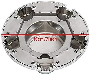 Miniatura 3 de kaling compatible con Tapacubos central de rueda con tapa de 7" Ford F150 Expedition 1997-2004 cromado