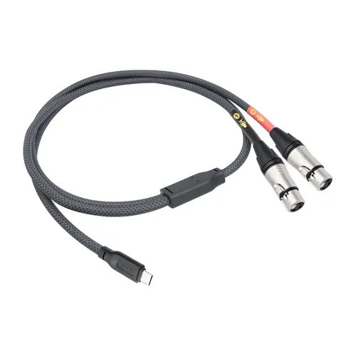 Miniatura 13 de Cable de micrófono XLR hembra de 3.3 pies a USB C, USB C a XLR para micrófono dinámico iPhone 15, iPad, portátil, tableta