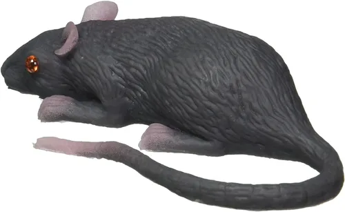 Miniatura 2 de 2 novedosos ratones de goma falsos de aspecto real - Halloween