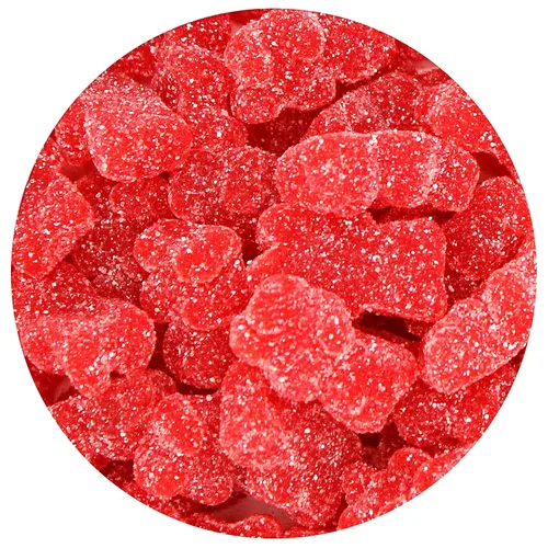 Miniatura 6 de Ositos de gomitas azul oscuro azucarados, bolsa de 2.2 libras, caramelo azul, sabor a frambuesa azul, The Hampton Popcorn & Candy Company