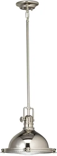 Miniatura 11 de Kichler Hatteras Bay 11" 1 Lámpara colgante con lente Fresnel transparente Olde Bronze® Bronce antiguo