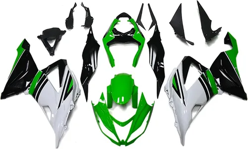 Miniatura 9 de Kit de carenado de inyección verde negro rojo apto para Kawasaki 2005 2006 ZX6R ZX636R 05 06 zx-6r 636 2005 ABS Carenados de motocicleta de plástico