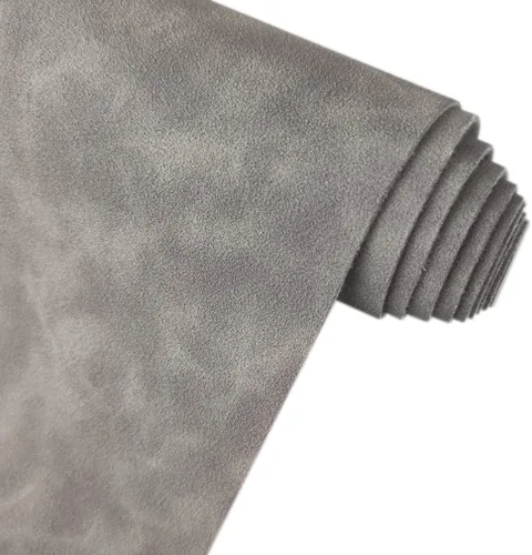 Miniatura 14 de Beige Rosa Suave Tela Sintética de Ante 30x135cm Cuero Sintético Hielo para Mochilas, Bolsos, Costura, Manualidades