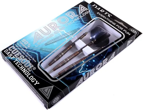 Miniatura 7 de CUESOUL Aurora 90% Profesional 0.74 oz/0.81 oz/0.88 oz Punta de Acero Tungsteno Dardo-Revestimiento de Nitruro de Titanio