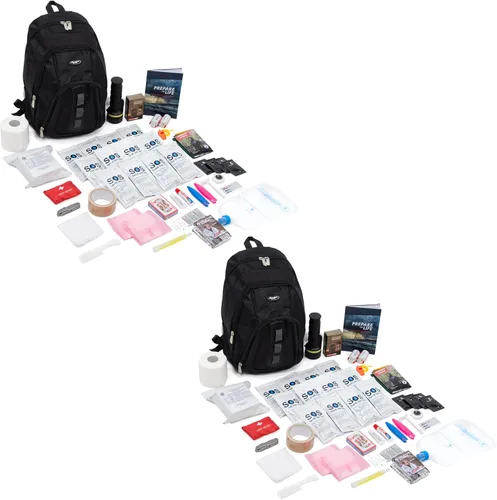 Miniatura 10 de Kit de supervivencia para 1 persona, suministros premium por Emergency Zone