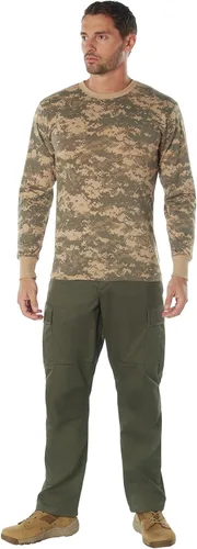 Miniatura 8 de Rothco Mens Long Sleeve Color Camo T-Shirt