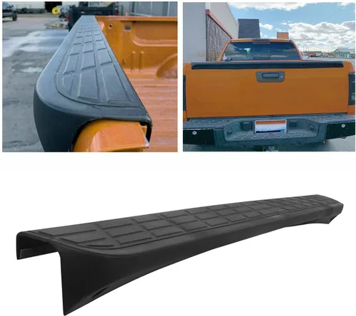 KARPAL Tapa de alerón de moldura de portón trasero protector superior compatible con Chevy GMC Silverado Sierra 1500 2007-2013 2500 3500 2007-2014,