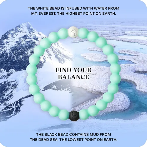 Miniatura 3 de Lokai Silicone Beaded Bracelet for Animal Rescue Cause - Silicone Jewelry Fashion Bracelet Slides-On for Comfortable Fit for Men, Women & Kids