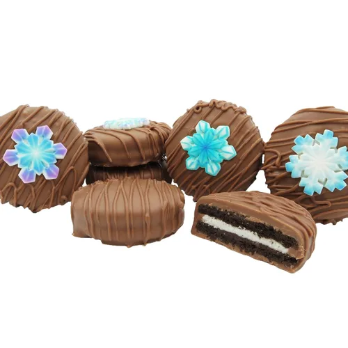 Miniatura 54 de Galletas de la marca Philadelphia Candies cubiertos por ambos lados de chocolate negro y con leche, y crema de cacahuete de la marca Nutter Butter