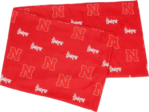 College Covers Everything Comfy Nebraska Cornhuskers Funda de Almohada, Almohada Corporal, 20" x 60", Incluye 1 Funda de Almohada