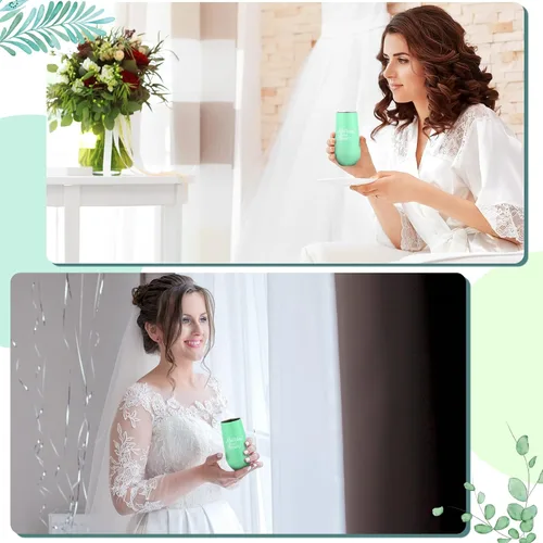 Miniatura 5 de Yexiya Juego de 13 piezas de regalo de caja de propuesta de dama de honor, regalo con texto en inglés "Will You Be My Maid of Honor", de acero