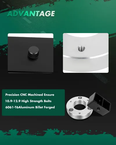 Miniatura 3 de SCTIOO Kit de elevación de nivelación delantera trasera de 3.5 pulgadas compatible con Chevrolet Silverado 1500 2007-2022, para GMC Sierra 1500