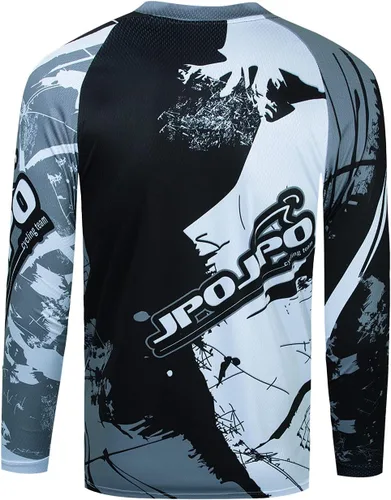 Miniatura 2 de Hotlion Camiseta de motocross para hombre, camiseta de motocross, camiseta de ciclismo de manga larga