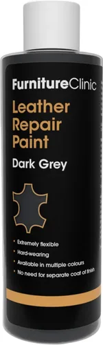 Miniatura 39 de Furniture Clinic Pintura y tinte para reparación de cuero, colorante autosellante para una reparación rápida y fácil del cuero, adecuado para sofás
