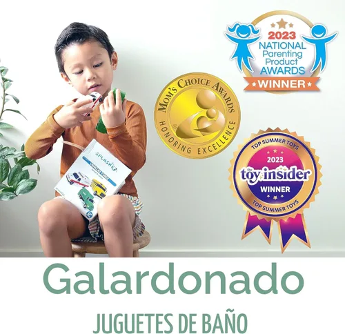 Miniatura 8 de SplashEZ Juguetes de Baño para Coche Sin Moho para Niños Juguetes de Baño para Niños Pequeños Sin Agujero para Agua Conjunto de Vehículos