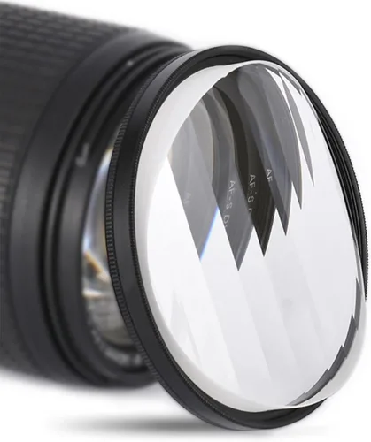 Miniatura 10 de Kaleidoscope Prism - Filtros de efecto de lente de cámara de 3.031 in, fotografía fractal para creación de fotografía, sujetos repetidos, regalo