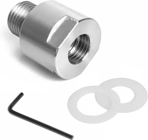 Miniatura 9 de Adaptador de rosca macho de 1-1/4 "x 8TPI a 1" x 8TPI Macho, para torno de madera con rosca de husillo de 1-1/4 "x8TPI, adaptador de husillo