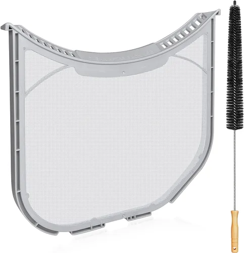 Miniatura 10 de ADQ566564 - Filtro de pelusa de repuesto para secadoras LG y Kenmore, filtro ADQ566564 (parte inferior con muescas), trampa de pantalla de pelusa