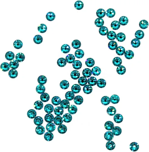 Miniatura 3 de Preciosa Viva Rhinestones Sin Hotfix Flatback - Circón azul - SS12 (0.118 in) - Elige tu cantidad (72)