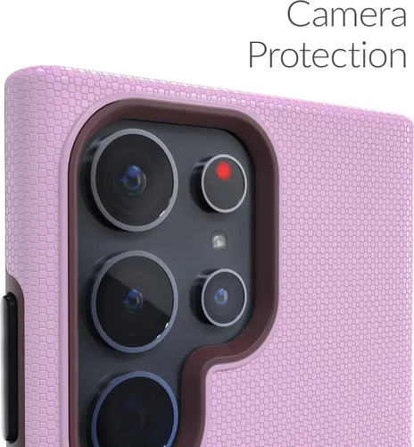 Miniatura 3 de Crave para Samsung Galaxy S23 Ultra Funda, Funda de Protección a Prueba de Golpes de Doble Capa para Samsung Galaxy S23 Ultra (17.27 cm) - Lila