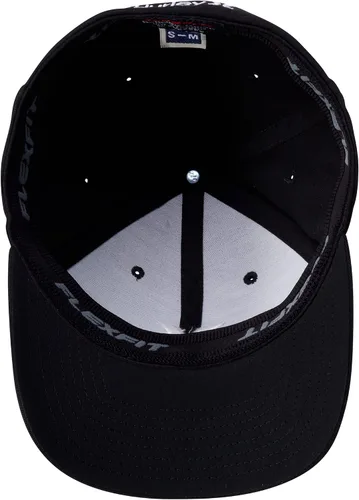Miniatura 6 de Hurley Sombrero negro Flexfit One And Only para hombres
