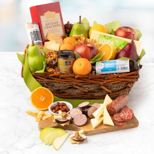 Miniatura 2 de A Gift Inside Cesta de frutas Sweet & Savory Farmstead