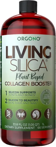 Miniatura 9 de Living Silica Potenciador de colágeno a base de plantas Potenciador de colágeno vegano Apoya la producción saludable de colágeno y elastina