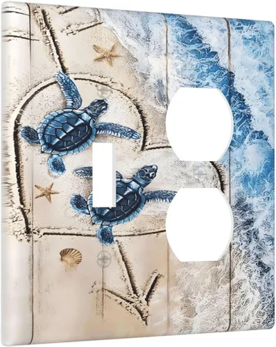 Miniatura 186 de Cubiertas Decorativas para Placas de Interruptor Abstracto Moderno de Mediados de Siglo Arco Boho Sol Dorado Hoja 1 Gang Placa de Pared Cubierta