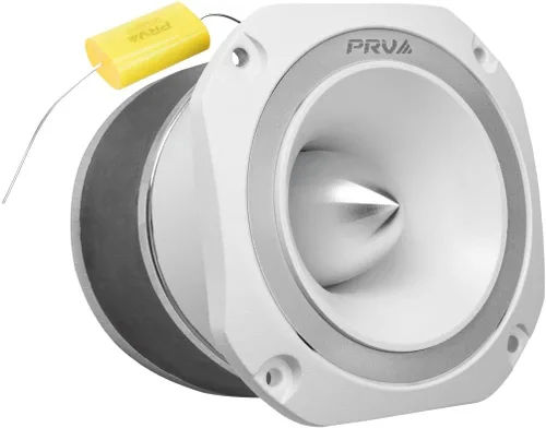 PRV AUDIO TW700Ti - Tweeter de bala de titanio blanco de 4 pulgadas, TW700Ti, 240 vatios, súper tweeter de 8 ohmios, condensador incorporado Pro