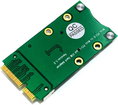 Miniatura 2 de HLT Adaptador Mini PCI-E con ranura para tarjeta SIM