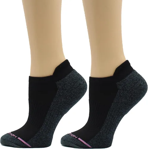 Miniatura 11 de Dr. Motion Calcetines de compresión de corte bajo para mujer, paquete de 2