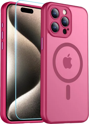 Miniatura 9 de Red2Fire Funda magnética para iPhone 13 Pro Max, protección completa mejorada de la cámara, compatible con MagSafe, funda protectora translúcida
