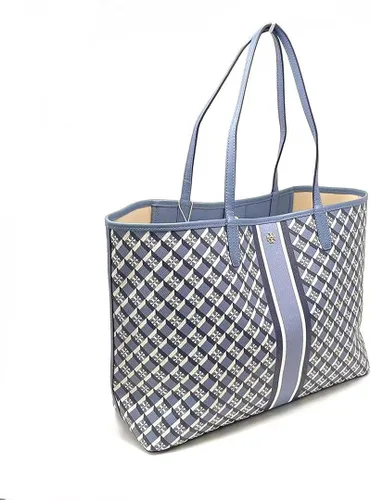Miniatura 3 de Tory Burch Large Canvas Geo Logo Tote Bag