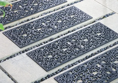 Miniatura 3 de IRONGATE Alfombrillas para escaleras, 4 unidades, resistentes, antideslizantes, para interiores y exteriores, antideslizantes, resistentes, de grado