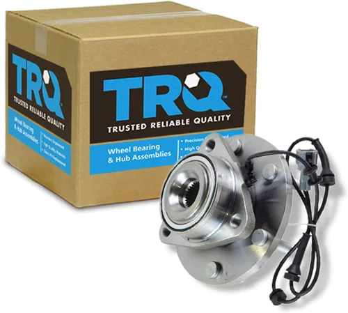 Miniatura 118 de TRQ Cojinete de rueda delantera y conjunto de cubo con sensor ABS compatible con Toyota Sequoia 2008-2022 Tundra 2007-2021