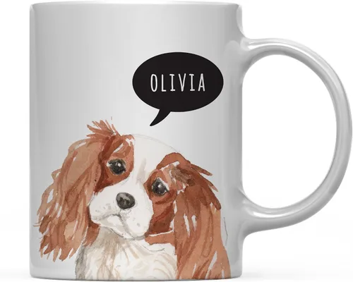 Miniatura 39 de Andaz Press Taza de café personalizada de 11 onzas para perro, Shih Tzu Shorter Haired Up Close, paquete de 1 Shih Tzu pelo más corto personalizado