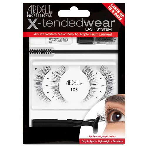 Ardell Pestañas individuales X-tendidas al desgaste-105