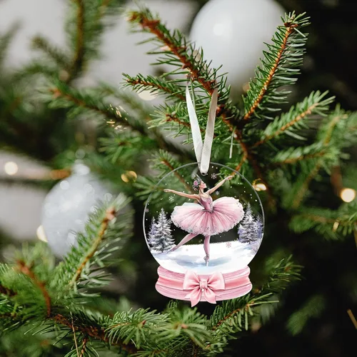 Miniatura 4 de MAPDTWO Adorno de Bailarina - Adornos de Bailarina para Árbol de Navidad - Adorno de Baile - Regalos de Ballet para Niñas, Niños - Regalos