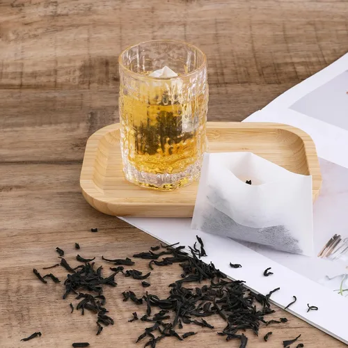 Miniatura 4 de 100 bolsas de té desechables para té de hojas sueltas, bolsas de filtro de té, bolsas de té sueltas vacías, bolsas de especias para cocinar de 2.75