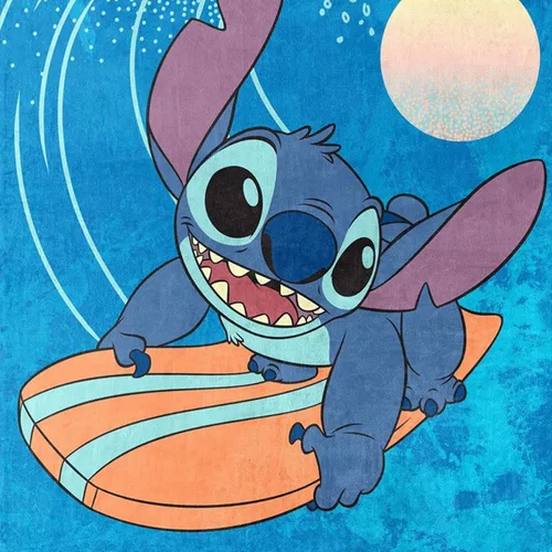 Miniatura 3 de Northwest Lilo and Stitch - Manta de seda táctil, 46 x 60 pulgadas, hace olas