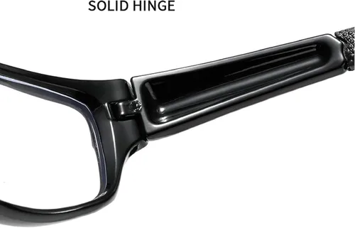 Miniatura 7 de Gafas de seguridad de lente completa envolventes con lectores, gafas de lectura de seguridad con aumento deportivo para hombres y mujeres