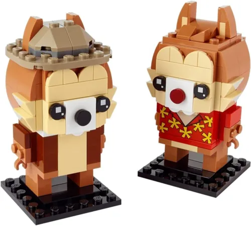 LEGO BrickHeadz Chip y Dale, juego de construcción para niños, niños y niñas, a partir de 10 años (226 piezas)