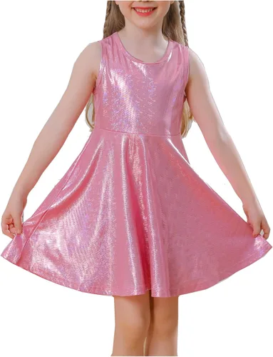 Miniatura 11 de Vestido brillante de arcoíris para niñas pequeñas, vestido de cumpleaños obsesionado con unicornio, regalo para niñas, vestido especial de princesa