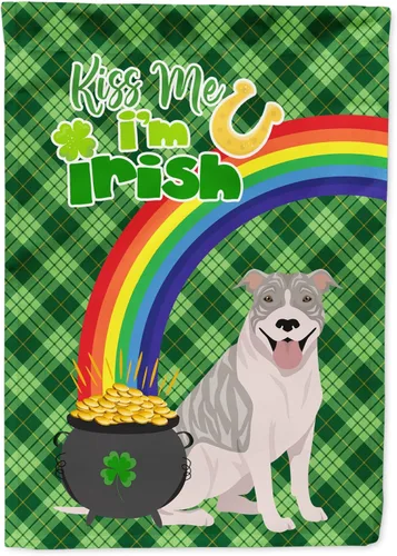 Miniatura 108 de Caroline's Treasures WDK4731GF - Bandera decorativa para jardín del día de San Patricio, color negro y tostado, Airedale Terrier, para jardín