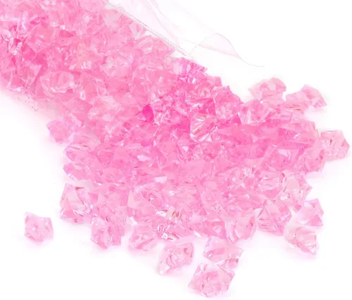 Miniatura 11 de Royal Imports Piedras acrílicas de cristal de hielo para rellenos de jarrones, dispersión de mesa de fiesta, boda, fotografía, decoración