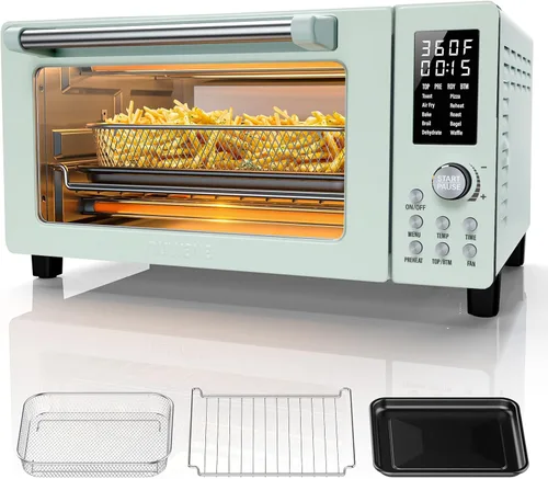 Miniatura 13 de Nuwave Bravo Pro Convección Freidora de Aire Tostador Horno Combo, 2025 Nuevo y Mejorado, 10-en-1, Controles de Temperatura 50°-450°F, Tecnología