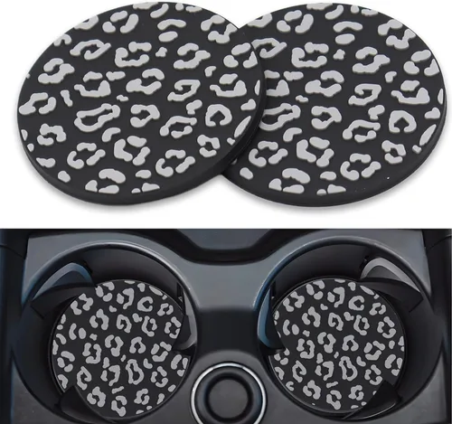 Miniatura 8 de Portavasos para automóvil, inserto de portavasos de silicona, portavasos antideslizantes universales, accesorios para el interior del automóvil