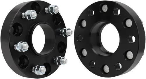 Miniatura 7 de IRONTEK Espaciadores de rueda de 4 x 4 pulgadas, espaciadores forjados de 1 pulgada con orificio de cubo de 2.598 in, pernos de 1/2 pulgadas x 20