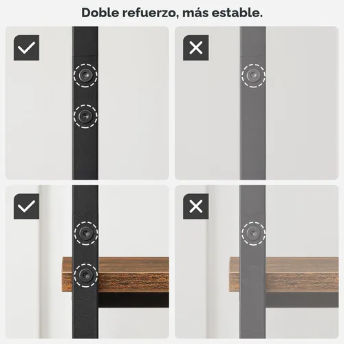 Miniatura 7 de HOOBRO Árbol de pasillo, perchero con zapatero, árbol de pasillo con banco, organizador de almacenamiento de zapatos de 5 niveles con 9 ganchos